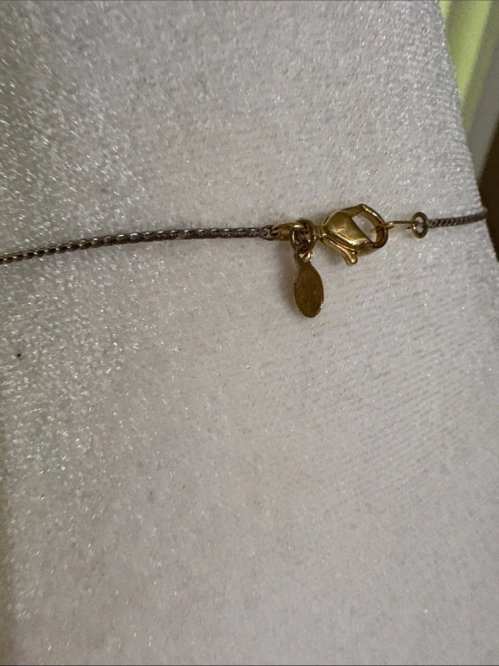 14.5@ Gold and Silver Beaded Women’s Necklace - Elegant Two-Tone Design